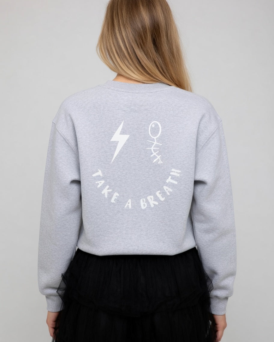 SMILEY VIBES BOLT GREY
