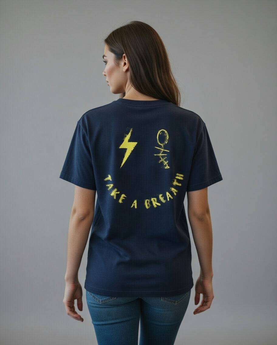 SMILEY VIBES BOLT NAVY