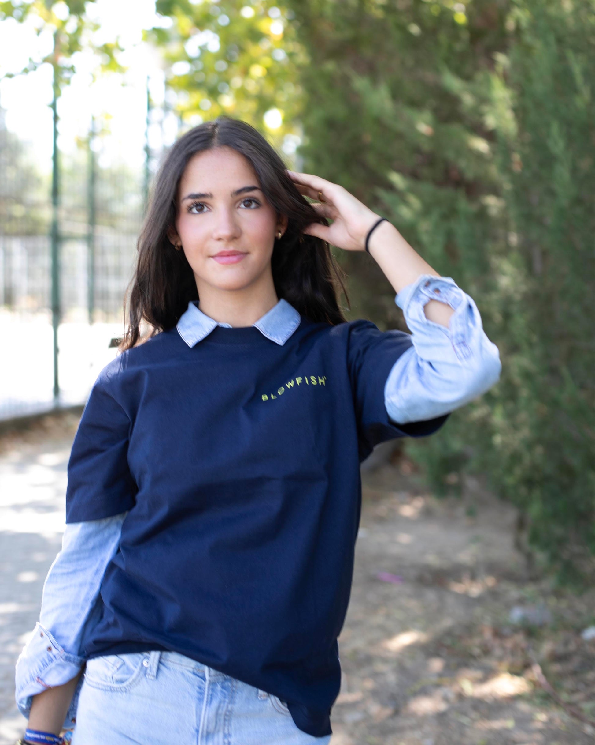 SMILEY VIBES BOLT NAVY