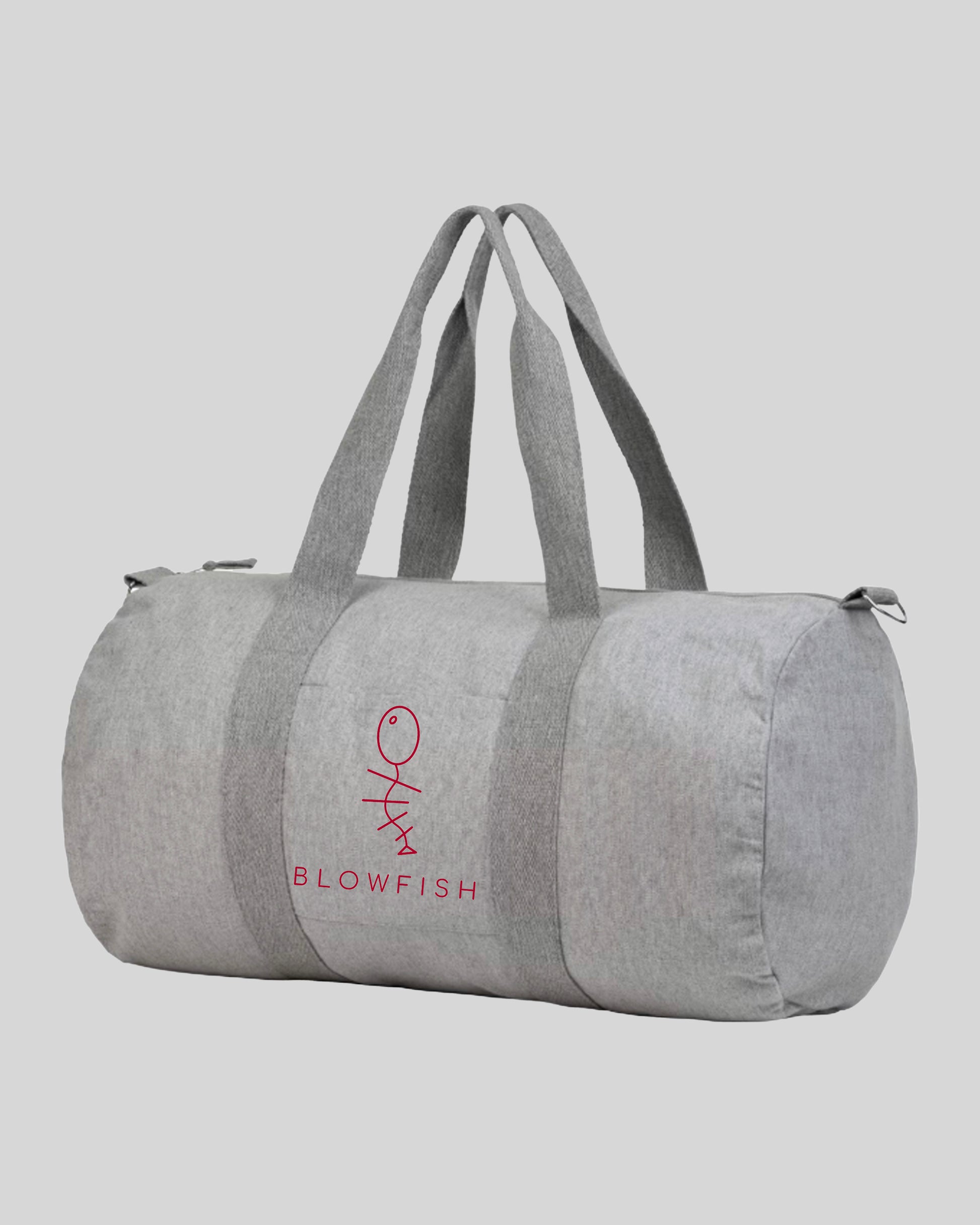 Bolsa deportiva gris